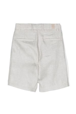 beige linen shorts ELEVENTY KIDS | EU6P59I0207185